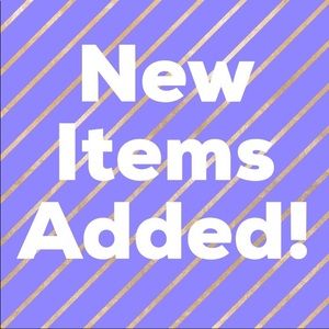 New items listed all the time